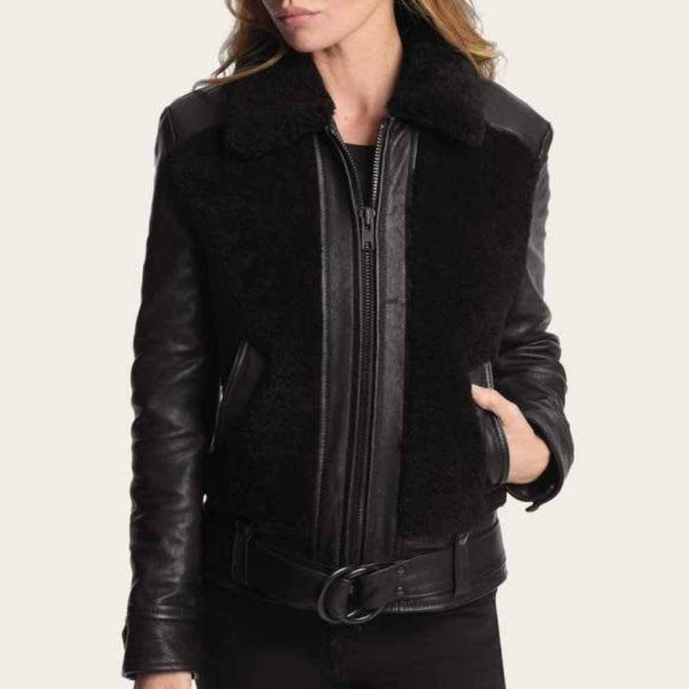 Schott NYC x FRYE limited edition Leather Jacket